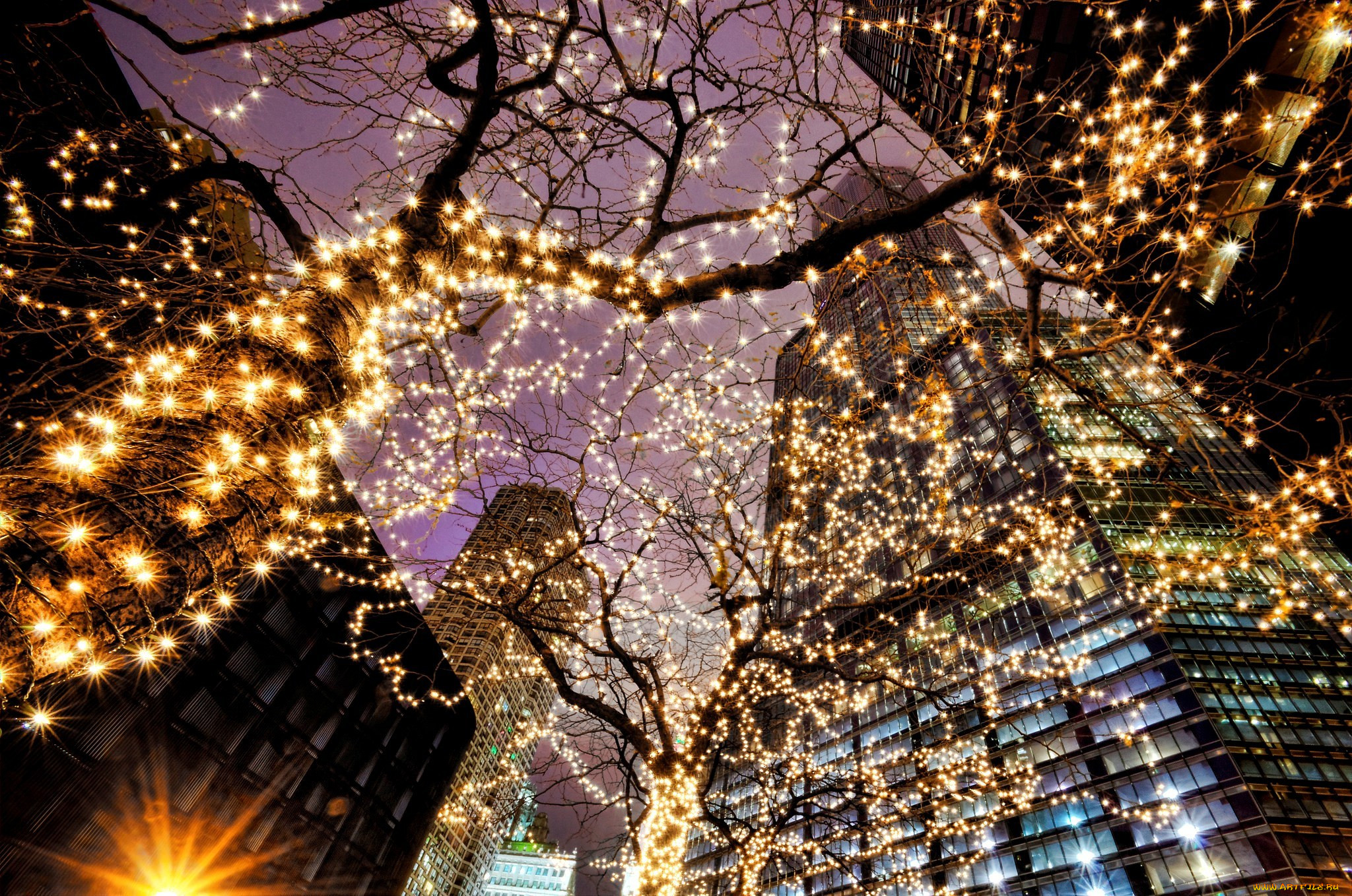 Christmas aesthetic. Зимний город в Огнях. Новогодний ночной город. Новогодние огни города. Ночной город новый год.